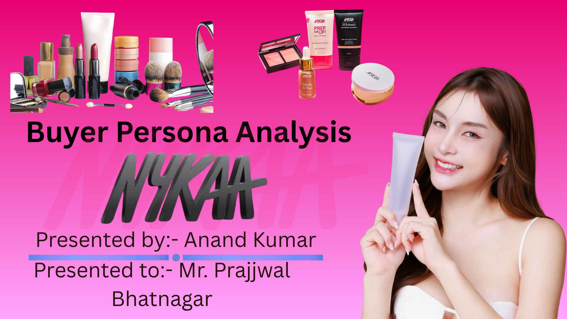nykaa buyer persona anand